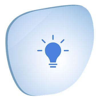 Blue light filter icon