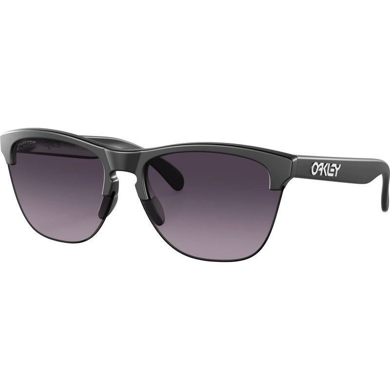 Buy Oakley Frogskins Lite Matte Black/Prizm Grey Gradient – Just