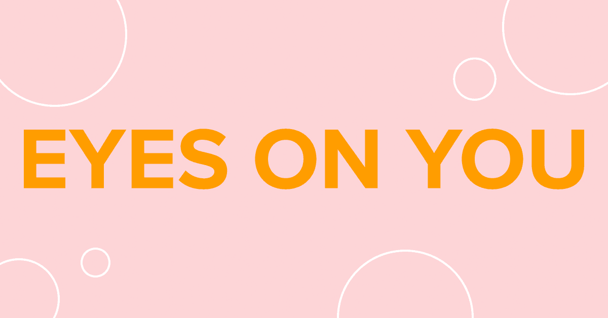 Eyes On You banner mobile