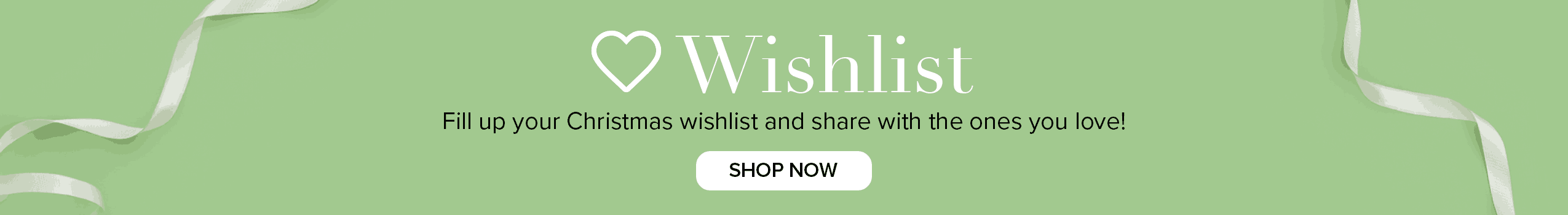 Wishlist Banner