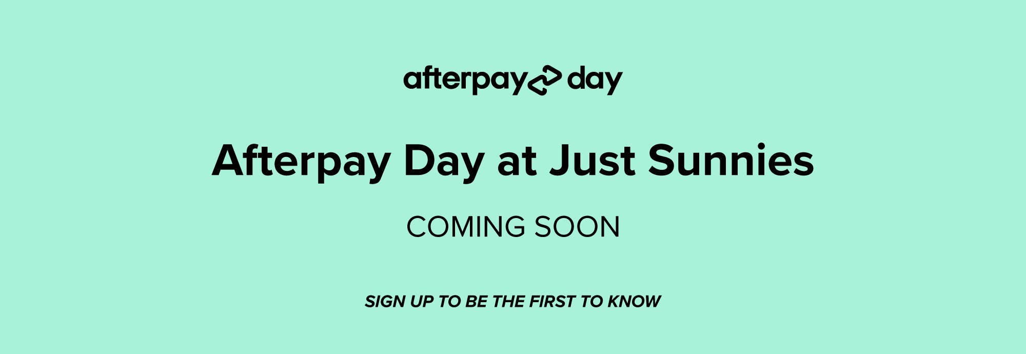 Afterpay Day 2024 Coming soon Banner