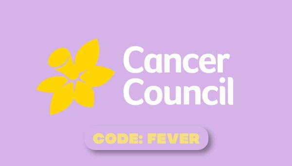 Cancer Council Spring Fever banner