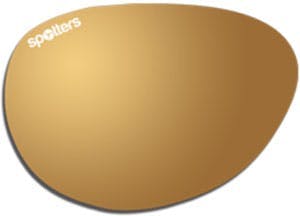 Spotters Gold Leaf mirror lens