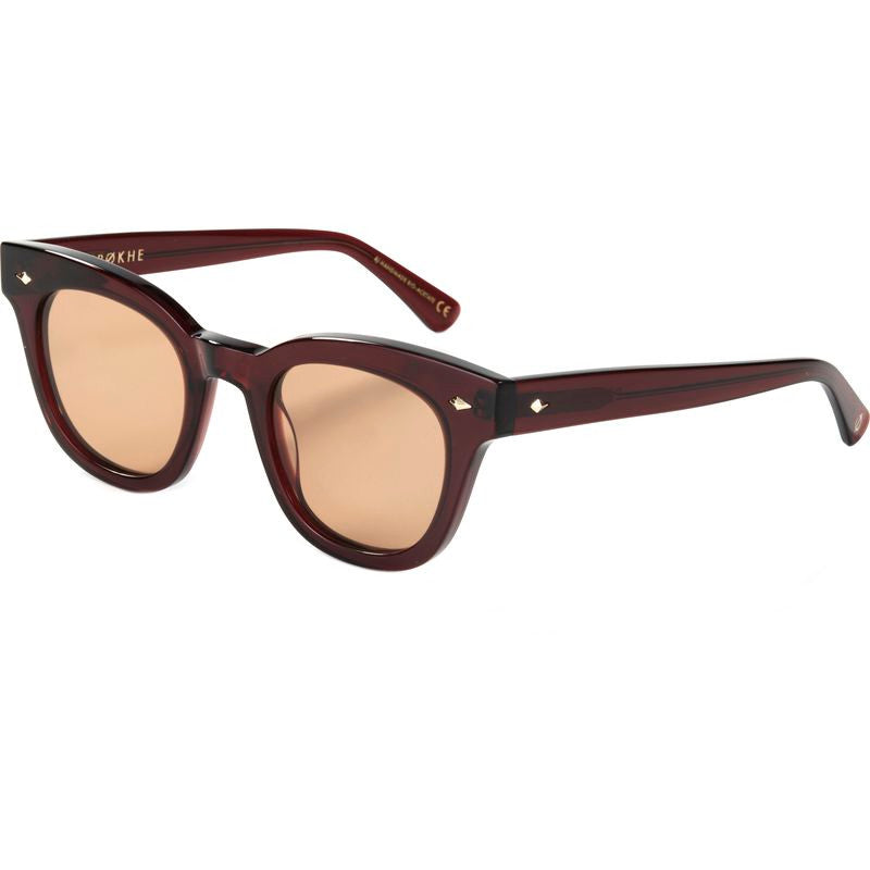 Shop Epokhe Dylan Sunglasses Polished Cola/Brown | Afterpay – Just