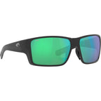 Reefton Pro, Matte Black/Green Mirror 580g Polarised Glass Lenses