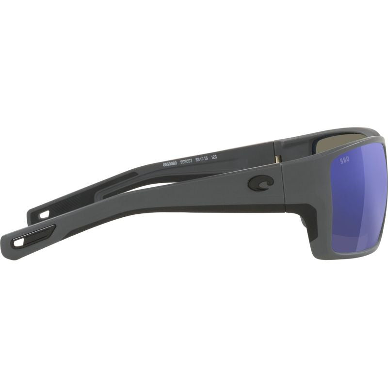 Reefton Pro, Matte Grey/Blue Mirror 580g Polarised Glass Lenses