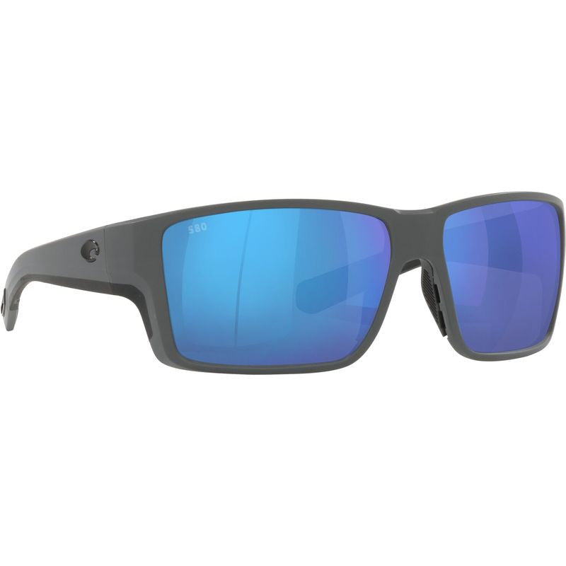 Reefton Pro, Matte Grey/Blue Mirror 580g Polarised Glass Lenses