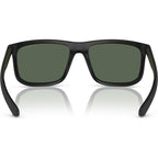 EA4234U, Matte Black/Dark Green Lenses