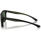 EA4234U, Matte Black/Dark Green Lenses