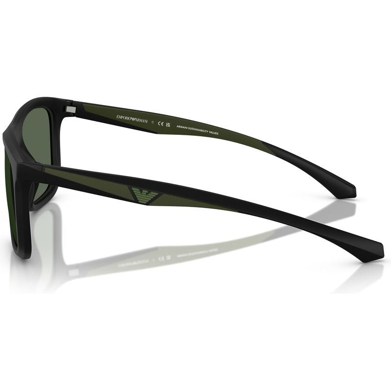 EA4234U, Matte Black/Dark Green Lenses