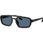EA4240U, Matte Black/Dark Blue Lenses