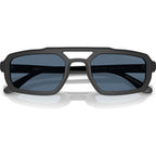 EA4240U, Matte Black/Dark Blue Lenses