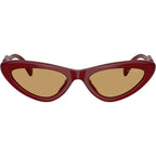 Miu Miu MUB11SU Opal Burgundy Brown Front