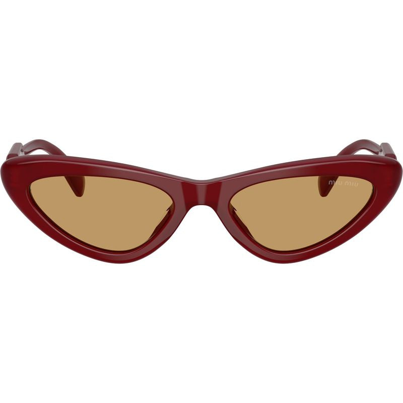 Miu Miu MUB11SU Opal Burgundy Brown Front