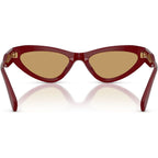 Miu Miu MUB11SU Opal Burgundy Brown Inner