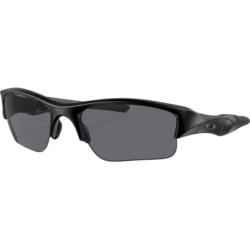 Flak Jacket XLJ, Matte Black/Grey Lenses