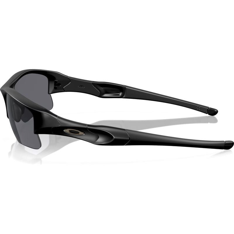 Flak Jacket XLJ, Matte Black/Grey Lenses