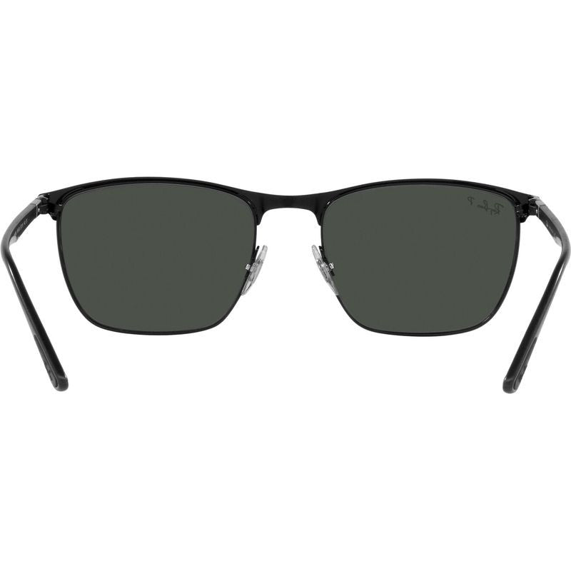 RB3686, Matte Black and Black/Dark Grey Glass Polarised Lenses
