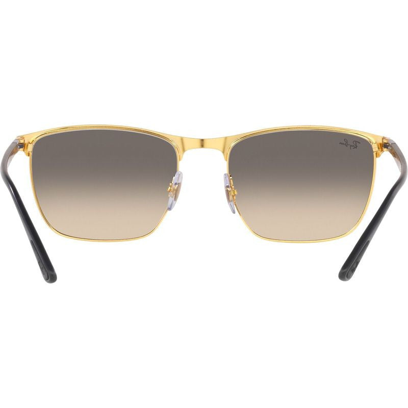 RB3686, Black on Arista/Grey Clear Gradient Glass Lenses