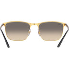 RB3686, Black on Arista/Grey Clear Gradient Glass Lenses