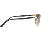 RB3686, Black on Arista/Grey Clear Gradient Glass Lenses