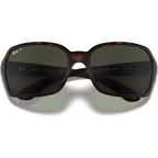 RB4068, Matte Dark Havana/Green Polarised Glass Lenses