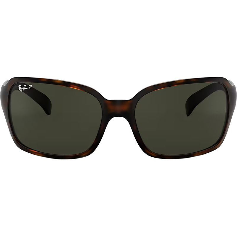 RB4068, Matte Dark Havana/Green Polarised Glass Lenses
