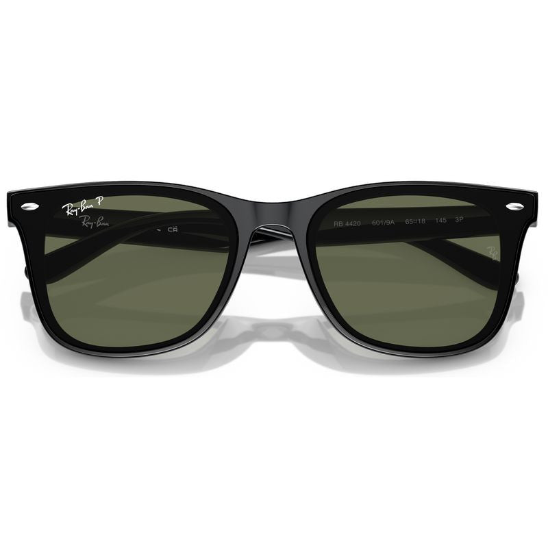 RB4420, Black/Dark Green Polarised Lenses