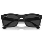 RB4428, Matte Black/Black Polarised Glass Lenses