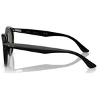 Larry RB7680S, Black/Green Glass Lenses 49 Eye Size