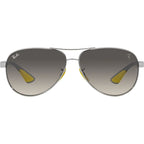 RB8331M, Silver/Grey Gradient Lenses