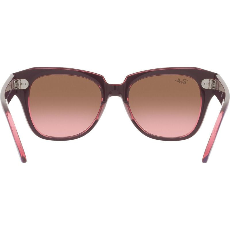 State Street Jr RJ9186S, Violet on Transparent Pink/Pink Brown Gradient Lenses 46 Eye Size