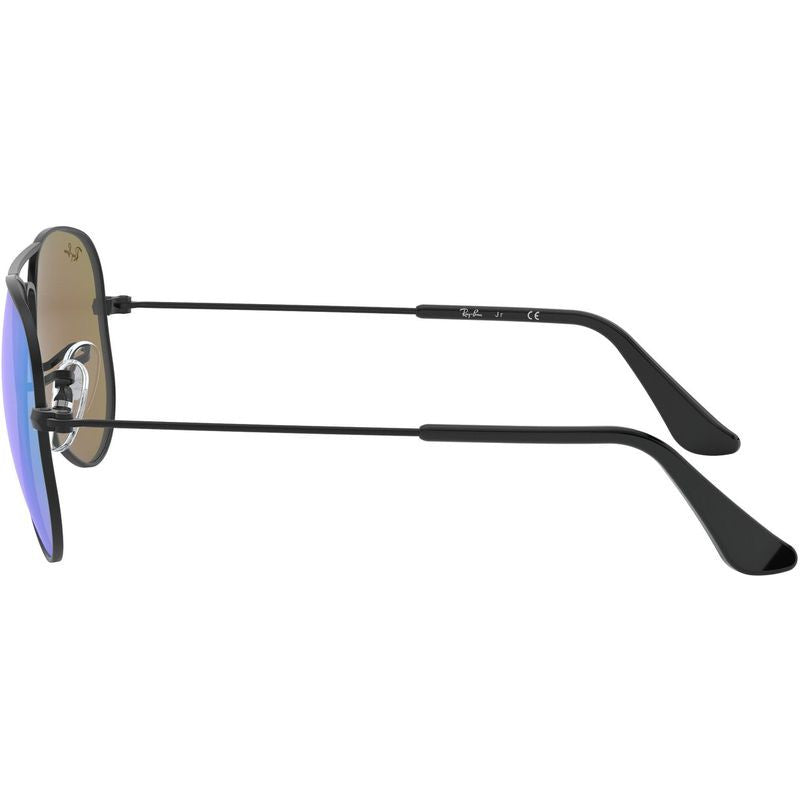 9506, Matte Black/Blue Mirror Lenses