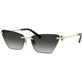 Tiffany & Co. TF3120 Pale Gold Grey Angle