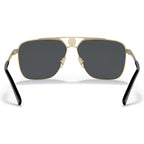 VE2238, Gold and Matte Black/Dark Grey Lenses