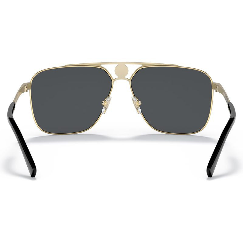 VE2238, Gold and Matte Black/Dark Grey Lenses