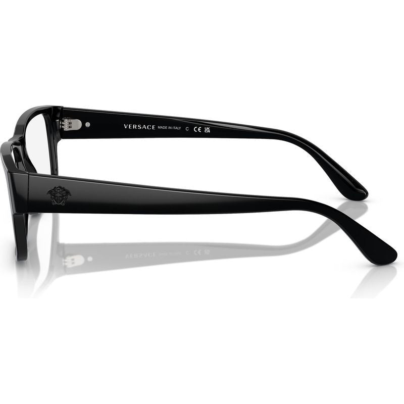 VE3342, Black/Clear Lenses 57 Eye Size