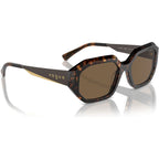 VO5554S, Dark Havana/Dark Brown Lenses
