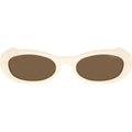 VO5582S, Full Ivory/Dark Brown Lenses