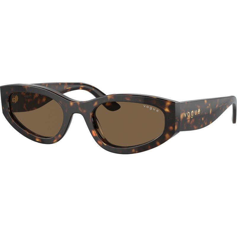 VO5585S, Dark Havana/Dark Brown Lenses