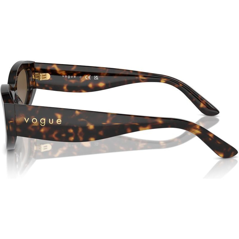 VO5585S, Dark Havana/Dark Brown Lenses