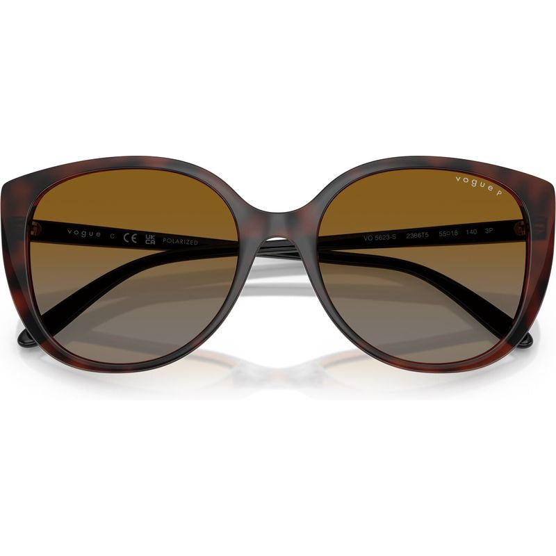 VO5623S, Top Dark Havana and Light Brown/Brown Grey Gradient Polarised Lenses