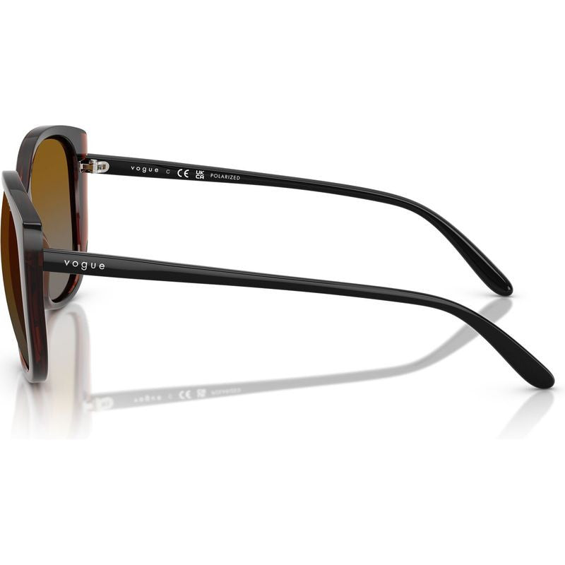 VO5623S, Top Dark Havana and Light Brown/Brown Grey Gradient Polarised Lenses