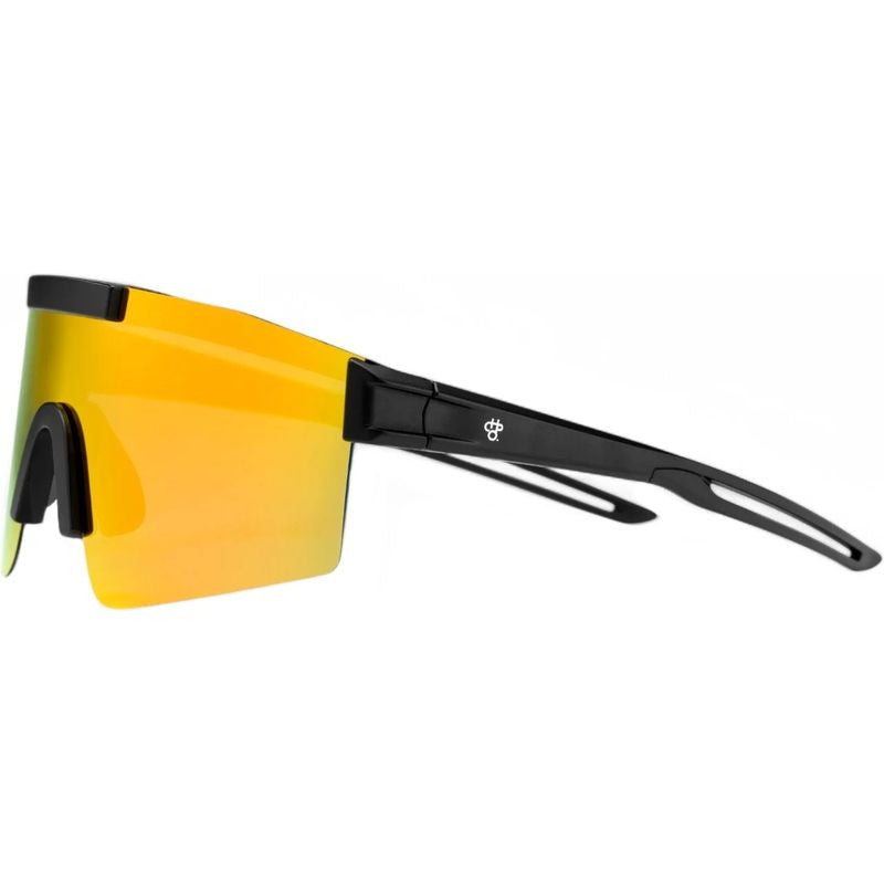 Luca, Black/Red Mirror Polarised Lenses