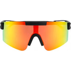 Luca, Black/Red Mirror Polarised Lenses