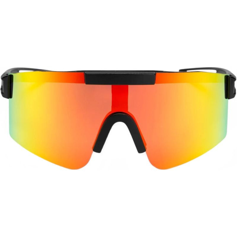 Luca, Black/Red Mirror Polarised Lenses