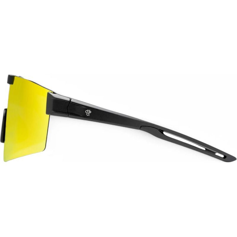Luca, Black/Red Mirror Polarised Lenses