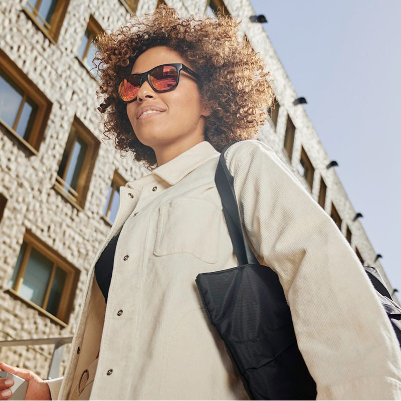 Esteem, Matte Black Frost/Volt+ Ruby Polarised Lenses