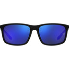 UA Loudon, Black and Blue/Blue Mirror Lenses