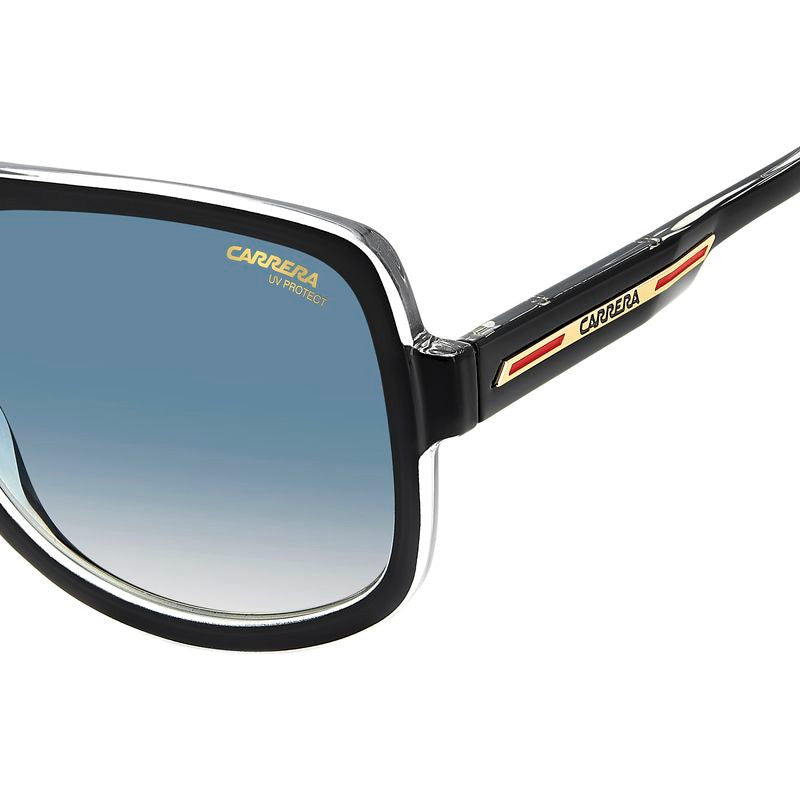 Victory C 10/S, Crystal Black/Dark Blue Gradient Lenses